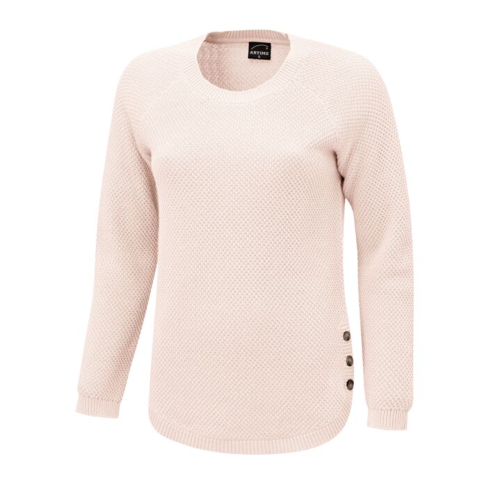 Damen Strickpullover mit Struktur