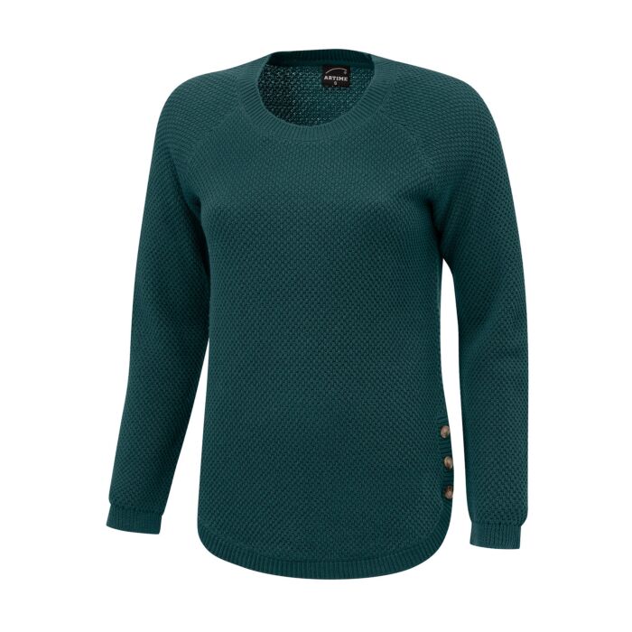 Damen Strickpullover mit Struktur