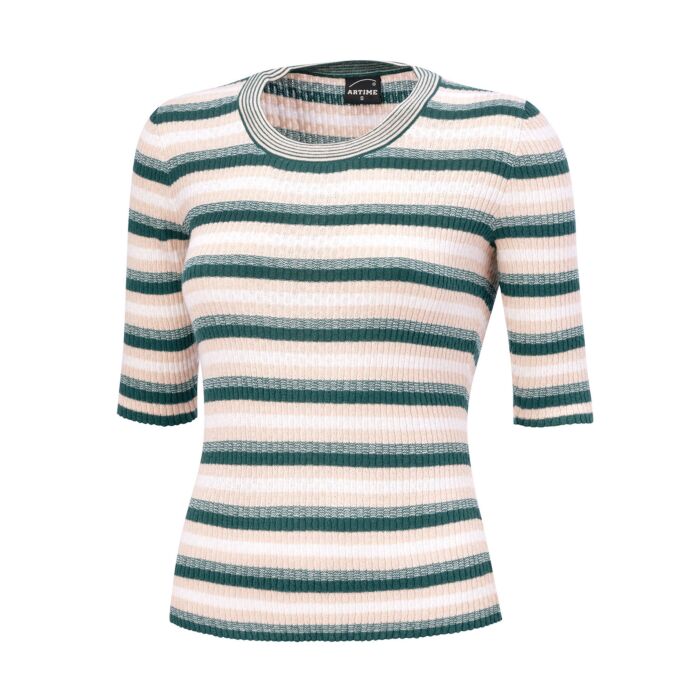 Trendiges Damen Strick T-Shirt