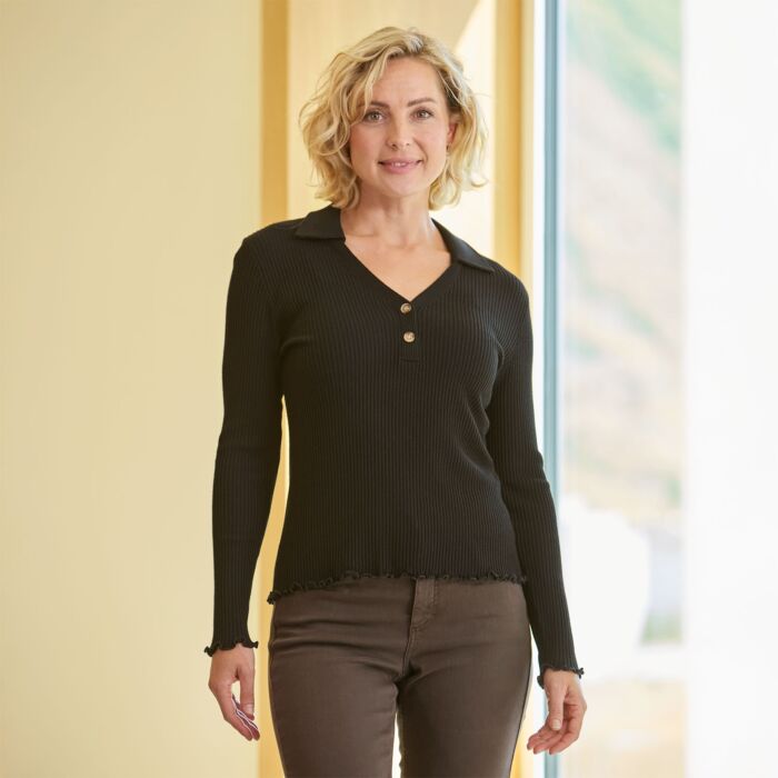 Polo dames avec pourcentage de viscose