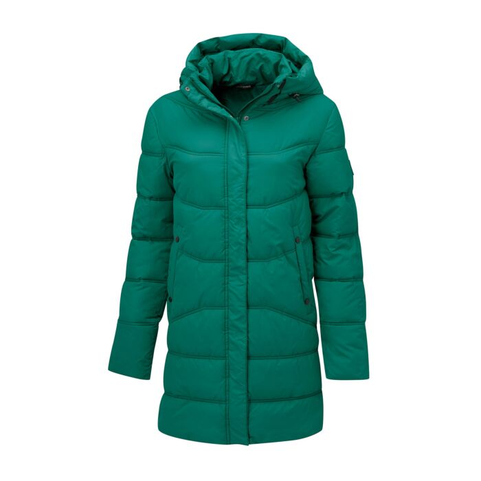Manteau matelassé pour dames avec capuchon amovible main product photo