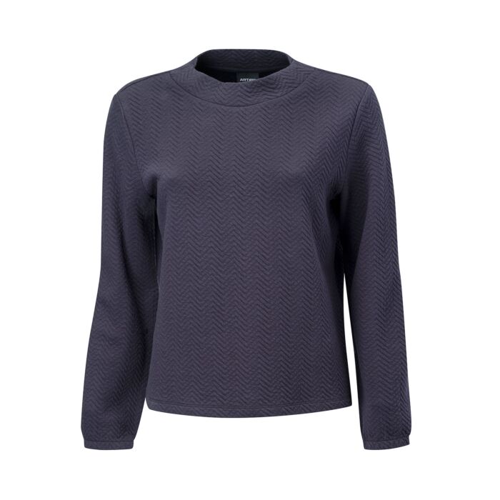 Damen Sweatshirt mit Zickzack-Struktur main product photo