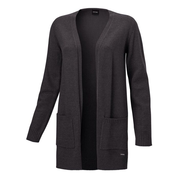 Strickcardigan mit aufgesetzten Taschen