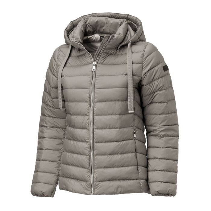 Steppjacke mit abknöpfbarer Kapuze