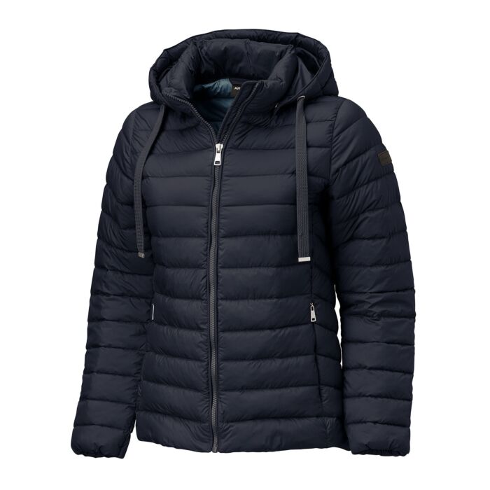 Steppjacke mit abknöpfbarer Kapuze