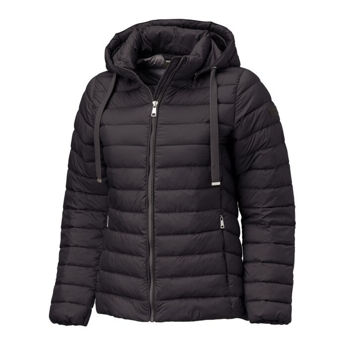 Steppjacke mit abknöpfbarer Kapuze