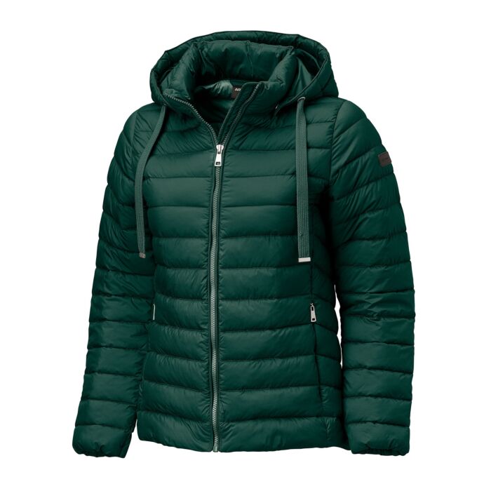 Steppjacke mit abknöpfbarer Kapuze