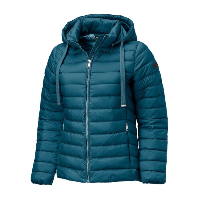Steppjacke mit abknöpfbarer Kapuze