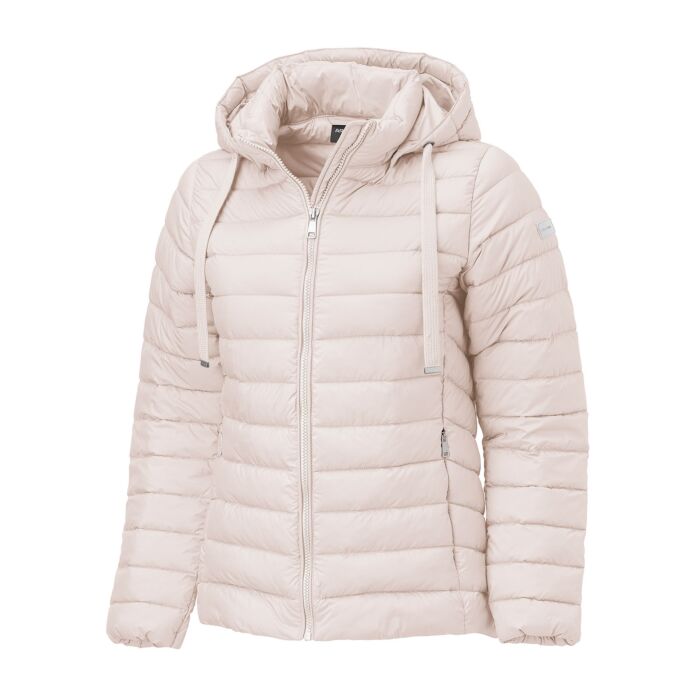 Steppjacke mit abknöpfbarer Kapuze