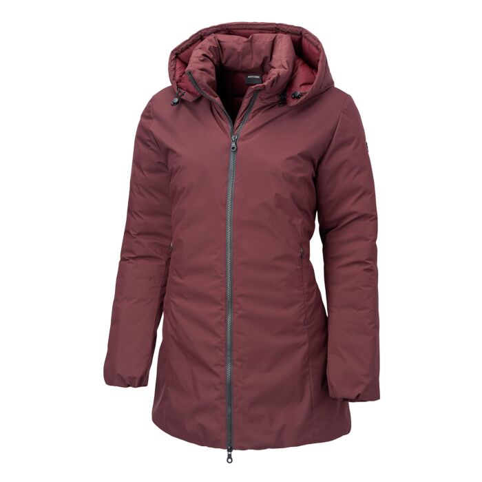Wärmende Damen Jacke mit abnehmbarer Kapuze