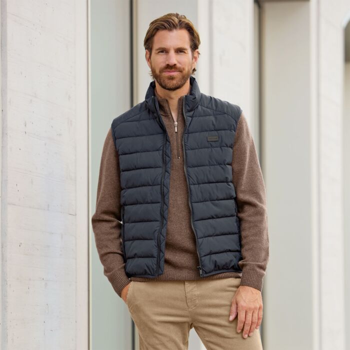 Gilet matelassé léger pour hommes