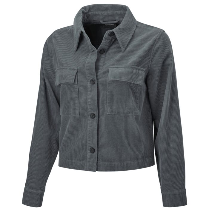 Veste courte en velours côtelé