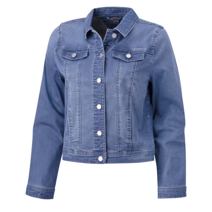 Veste légère en jean pour dames