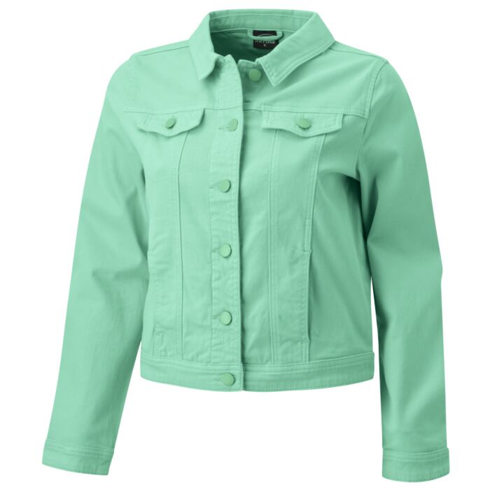 Leichte Jeansjacke in Sweat-Qualität. main product photo