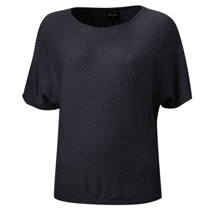 Luftiges Damen T-Shirt mit Struktur