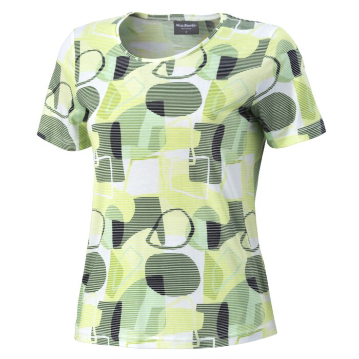 Damen T-Shirt bedruckt Baumwolle und Modal