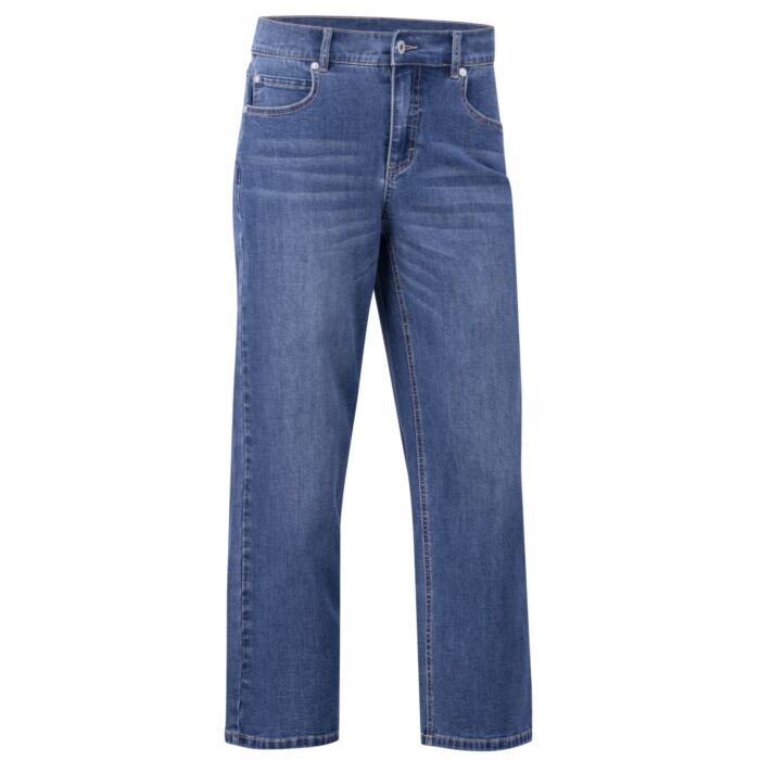 Damen Wide Leg 5-Pocket Hose mit Stretchanteil