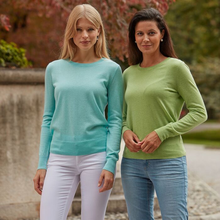 Pull-over estival en cachemire pour dames