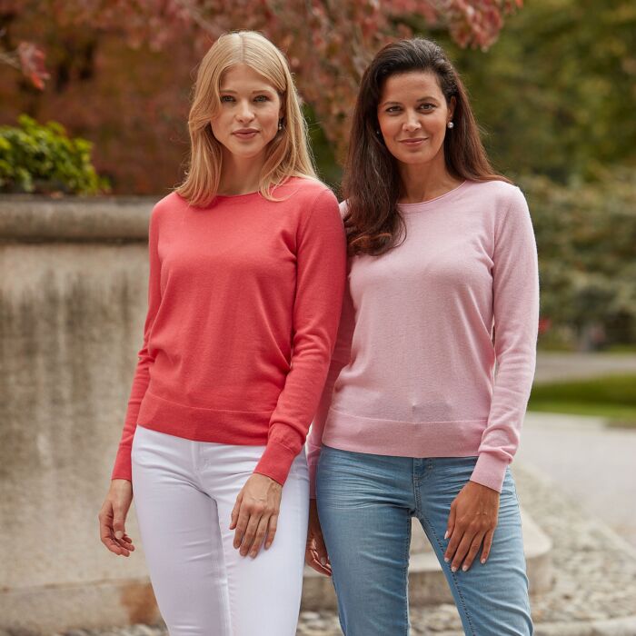 Pull-over estival en cachemire pour dames