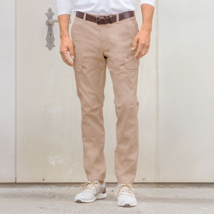 Pantalon cargo pour hommes, qualité stretch
