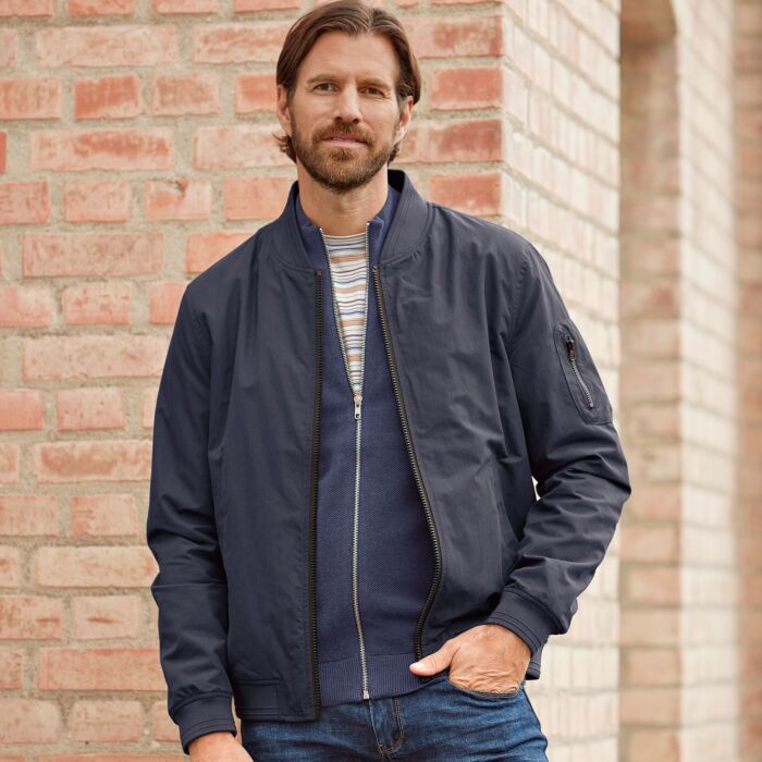 Herren Blouson in leichter Qualität und sportlichem Look günstig