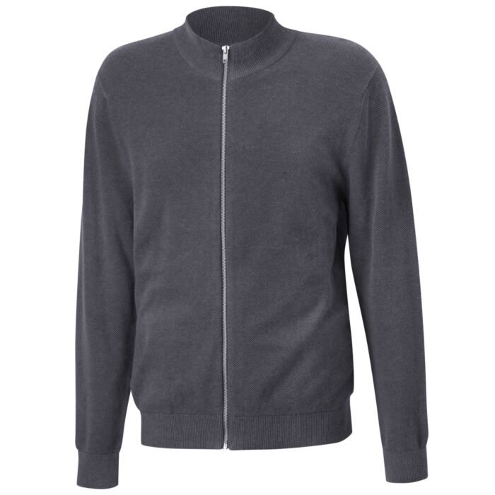 Herren Strickcardigan mit Reissverschluss