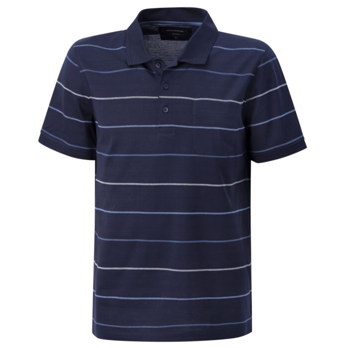 Mercerisiertes Poloshirt gestreift für Herren