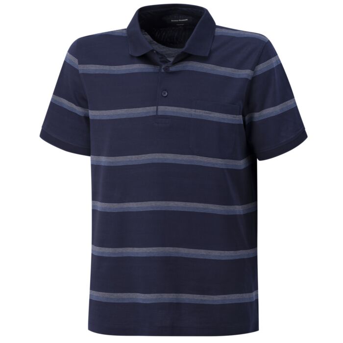 Mercerisiertes Poloshirt gestreift für Herren