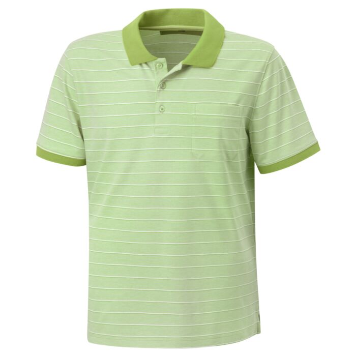 Kurzarm Poloshirt gestreift für Herren