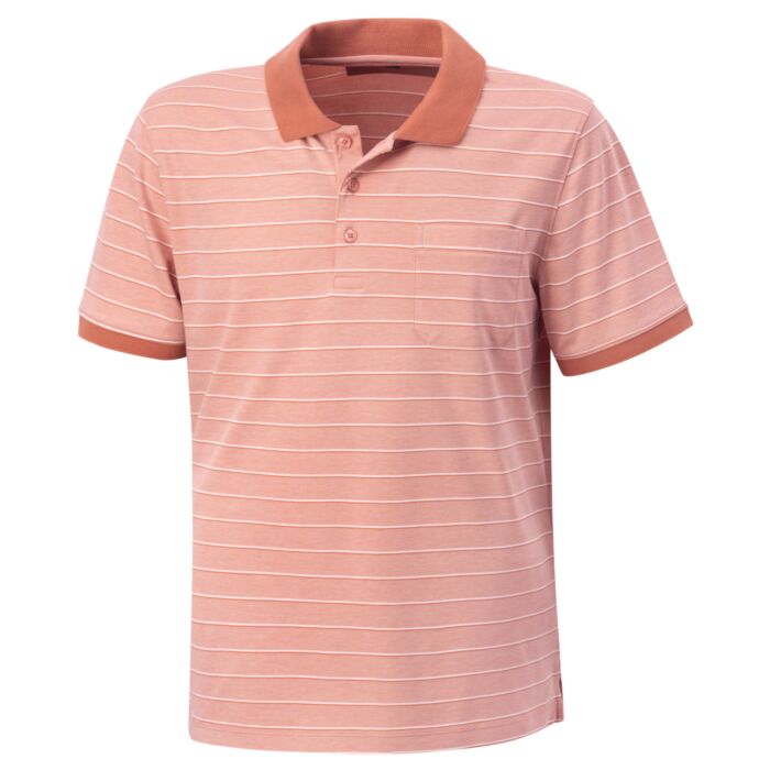Kurzarm Poloshirt gestreift für Herren