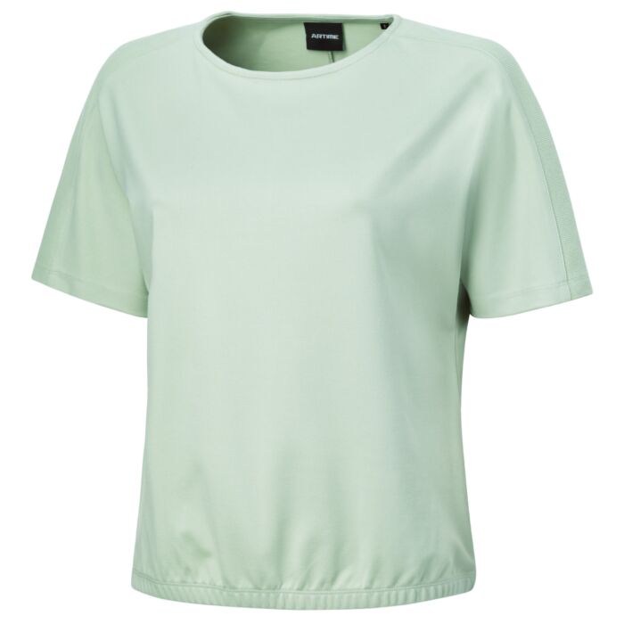 T-Shirt mit geripptem Ärmeldetail