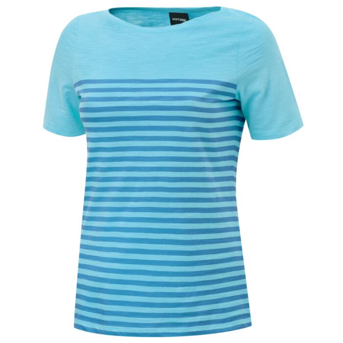Gestreiftes T-Shirt mit halblangen Ärmeln