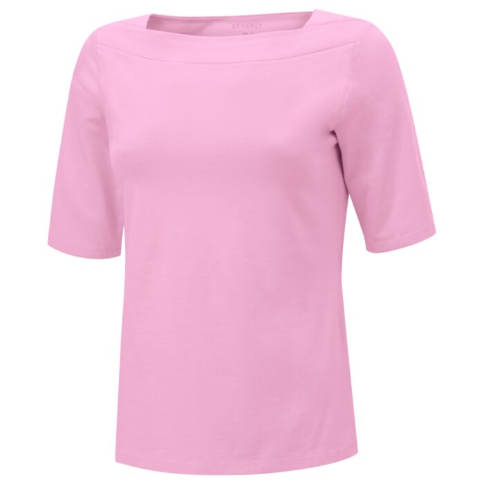 Basic Shirt mit Karree-Ausschnitt