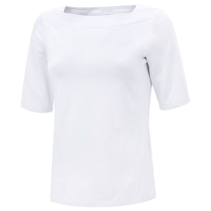 Basic Shirt mit Karree-Ausschnitt