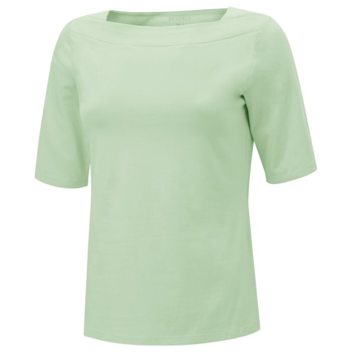 Basic Shirt mit Karree-Ausschnitt