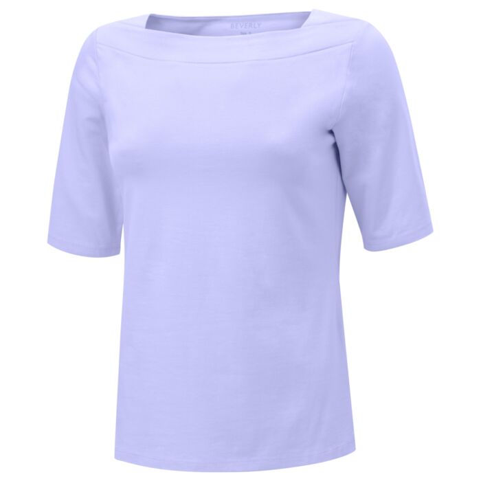 Basic Shirt mit Karree-Ausschnitt