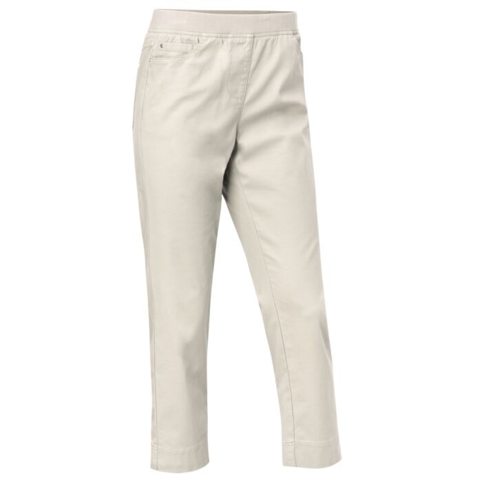Pantalon 7/8 pour dames avec taille élastique
