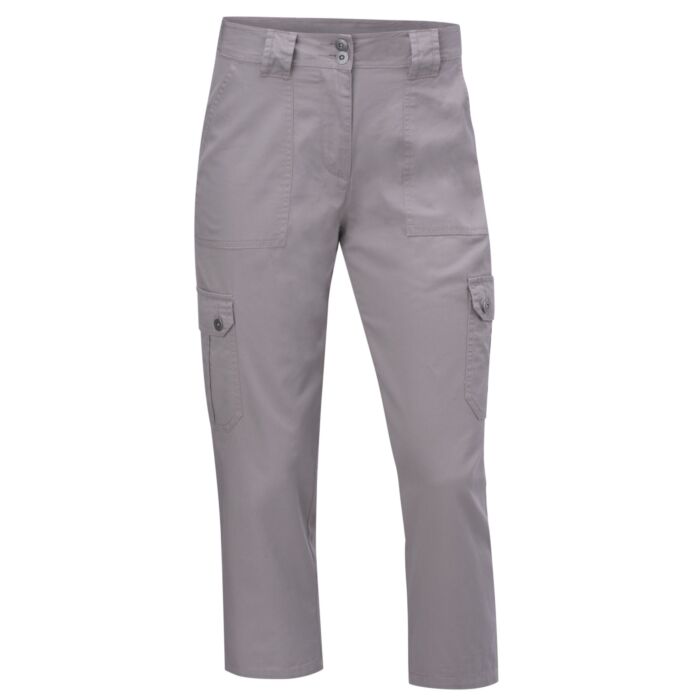 Damen 3/4 Cargohose mit Gurtschlaufen