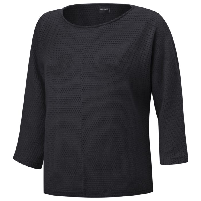 Shirt mit 3/4 Ärmeln und Ajourmuster