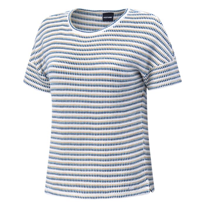 T-shirt en maille rayée