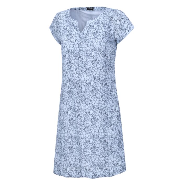 Robe imprimée en lin