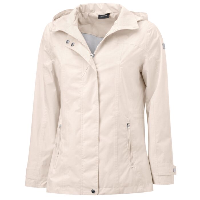 Wasserdichte Funktionsjacke mit abnehmbarer Kapuze