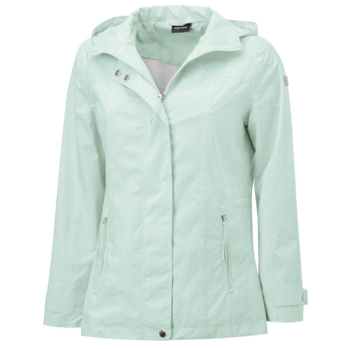 Wasserdichte Funktionsjacke mit abnehmbarer Kapuze