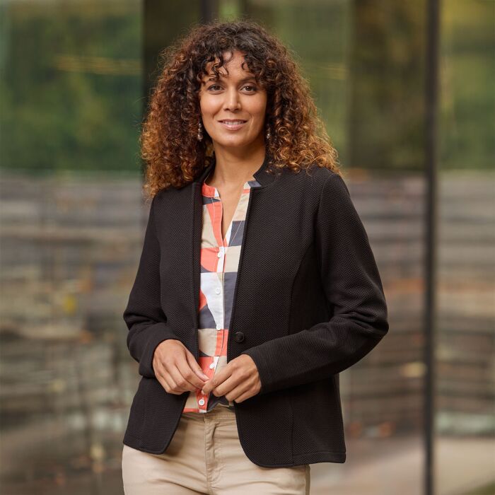 Damen Blazer mit Jaquardmuster