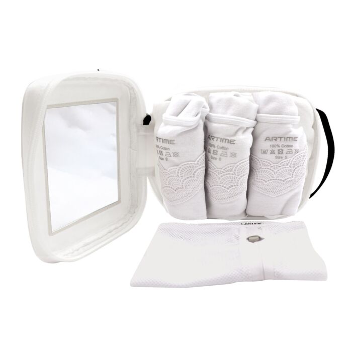 Spitzen Tank Top 3er pack inkl. Waschbeutel