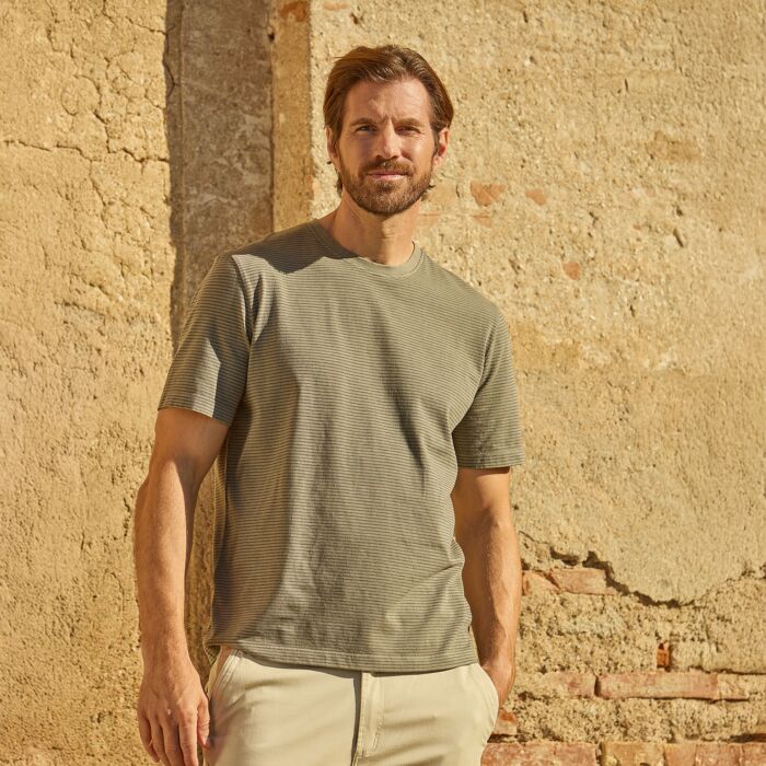 T-shirt pour hommes, rayé