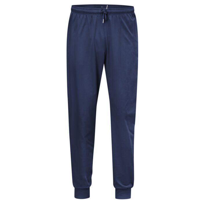 Uni Pyjama Hose mit Bündchenabschluss