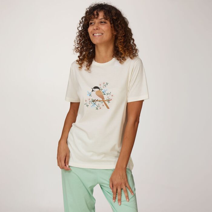 T-shirt pyjama pour dames avec motif imprimé