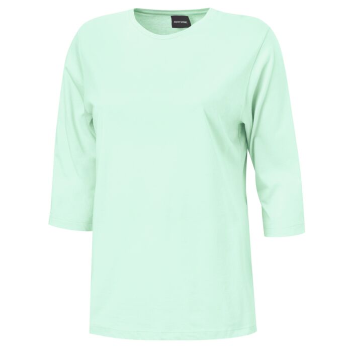 Uni Damen Pyjama Shirt mit 3/4 Ärmeln