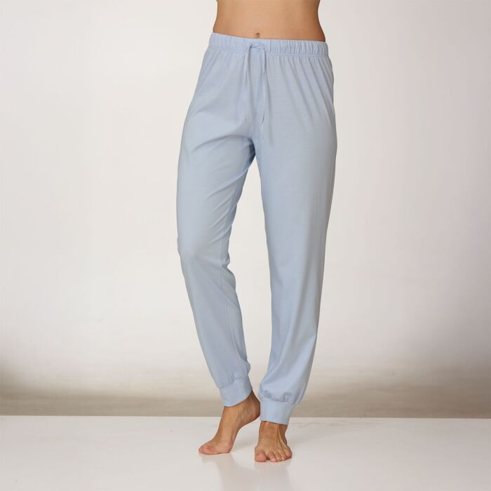 Uni Pyjama Hose mit Bündchenabschluss